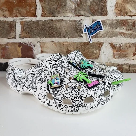 CROCS | Shoes | Crocs Classic Steven Harrington Clogs Mens Size 1